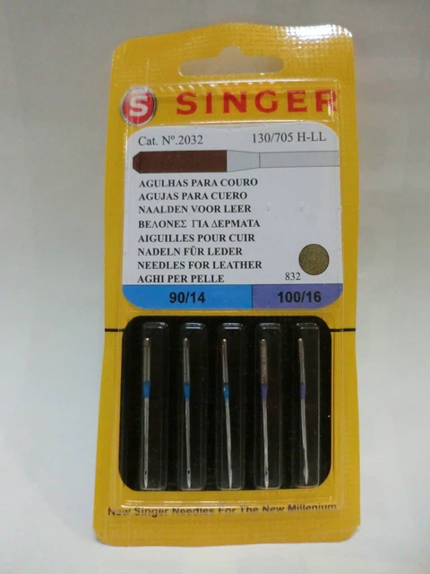 Singer Aghi Machine Da Cucire 50 Pezzi 5 Taglie 11/75,12/80,14/90,16/100, 18/110 Aghi Universali Per Macchina Da Cucire Per Singer, Brother, Macchina Da Cucire Aghi Schmetz - Foto 7