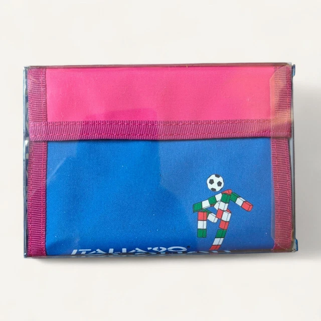 Portefeuille Italia 90 Vintage Carrera - Collection Coupe Du Monde 1990 - Fabriqué En Italie