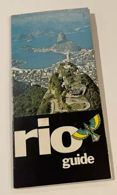 RIO DE JANEIRO Brazil H. Stern Travel Map Guide Brochure, 1989 $8.99 ...