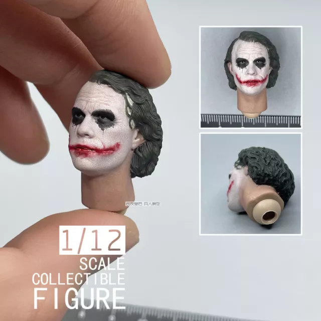 FILIXTOYS FX004 1/12 Male The Clown Head carving Fit 6'' Action Figure