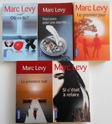 región Adjuntar a Corredor LOT DE 5 Livres Romans MARC LEVY - Poche - Editions Pocket EUR 12,90 -  PicClick FR