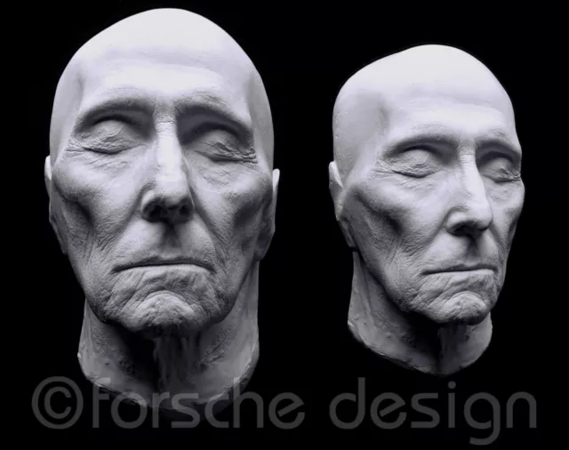 Peter Cushing Life Mask Plaster Lifecast Bust Star Wars Doctor Who Hammer Horror 2