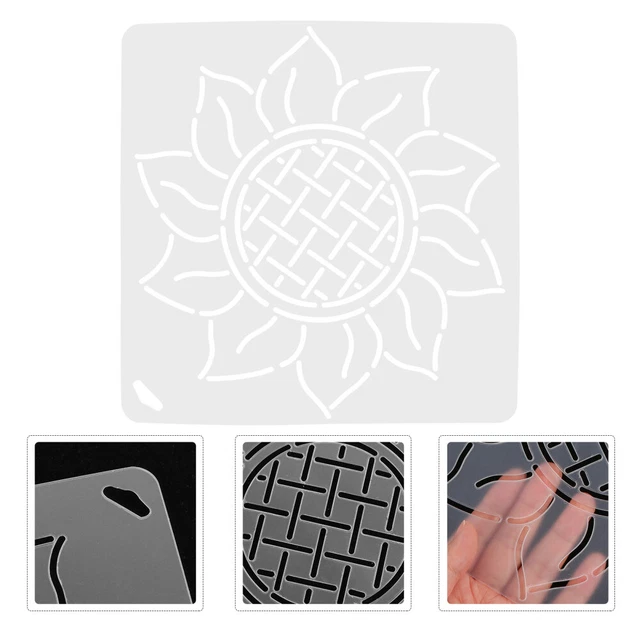 Herramienta de accesorios de plantilla de acolchado de plástico plantilla de patchwork plantilla