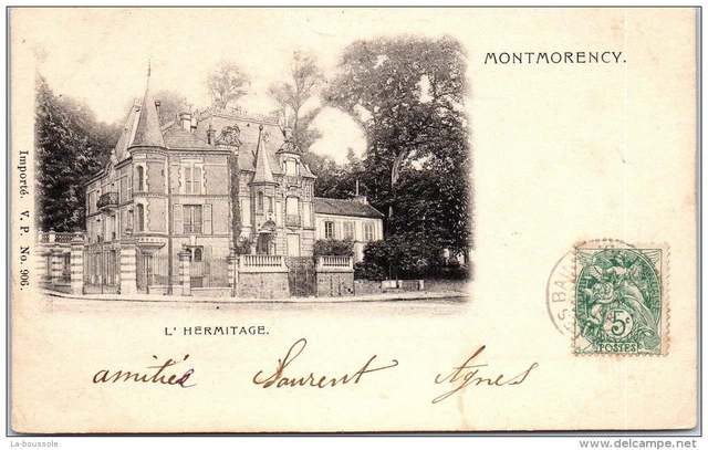 95 MONTMORENCY - vue d'ensemble de l'ermitage --