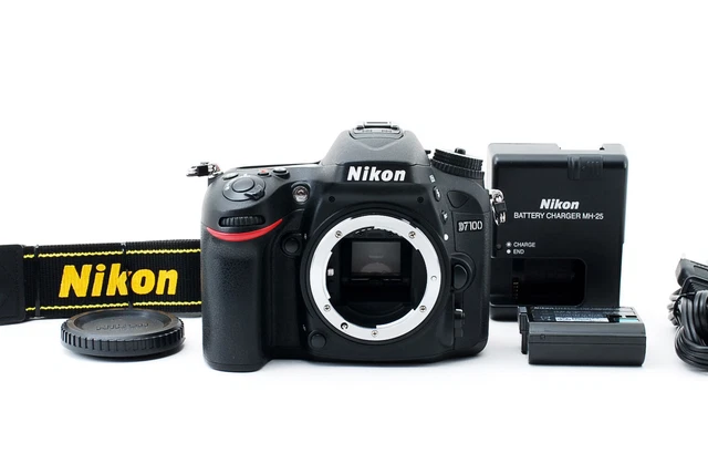 [7,072 shots Near MINT] Nikon D7100 24.1MP Digital SLR Camera Body From JAPAN
