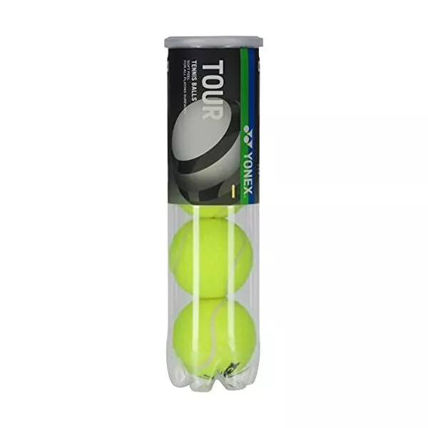 YONEX YONEX TENNIS BALL TOUR 4 balls 1can TB-TUR4 Yellow FS