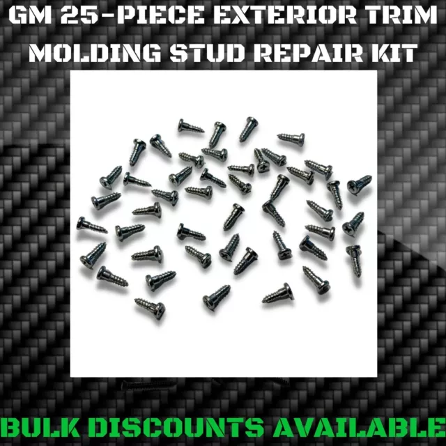 1955-1961 Nomad SS Windshield Glass Molding Trim Clip REPAIR Pin STUD Screws GM