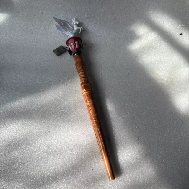 GREAT WOLF LODGE Pegasus Red Pink Magiquest MQ Wand *Untested* Brown $9 ...