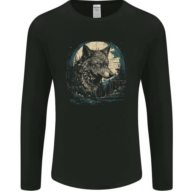 T-shirt Graphique Loup-garou Halloween - Unisexe