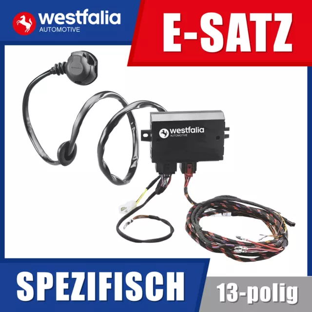 Fahrzeugspezifisch Elektrosatz 13-pol für Peugeot Partner II L1 11-18 WESTFALIA
