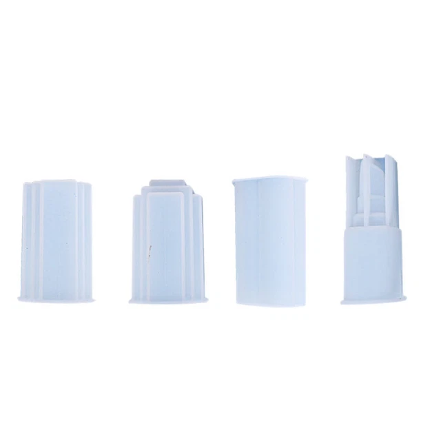 4 piezas velas creativas moldes de silicona hazlo tú mismo velas hacer forma hecha a mano