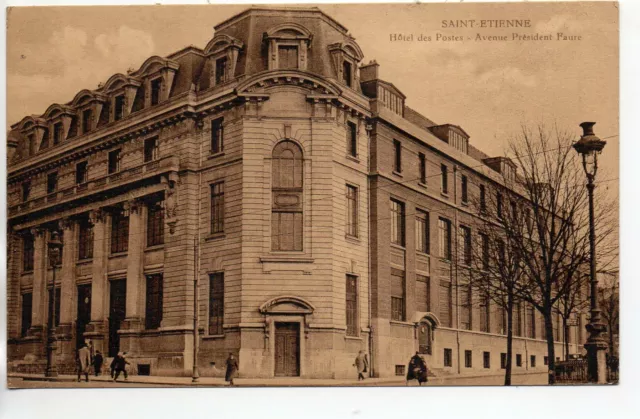 Thème LA POSTE - Bureau de Poste - CPA 42 - SAINT ETIENNE -  la poste 4