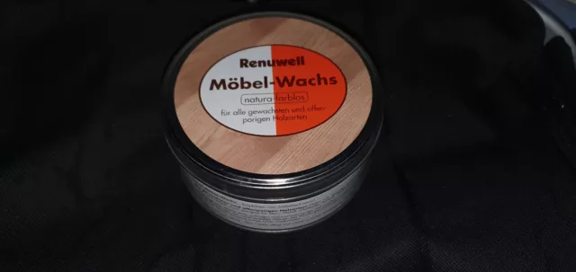 RENUWELL Möbel-Wachs für alle gewachsten und offenporigen Holzarten 500 ml