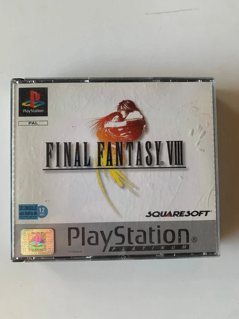 JEU SONY PLAYSTATION1 PS1 FINAL FANTASY VIII 8 x4CD VERSION PAL FRANCAISE