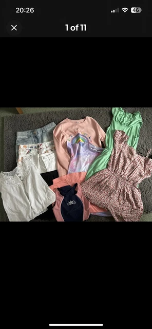 girls clothes bundle age 11-12 years