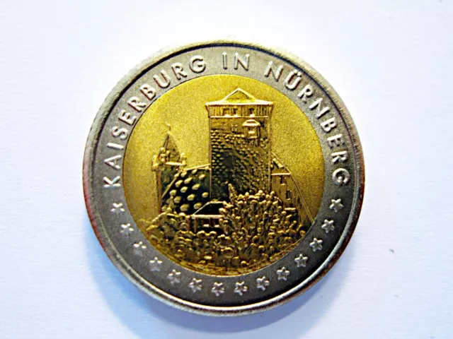 Medaille  Kaiserburg in Nürnberg