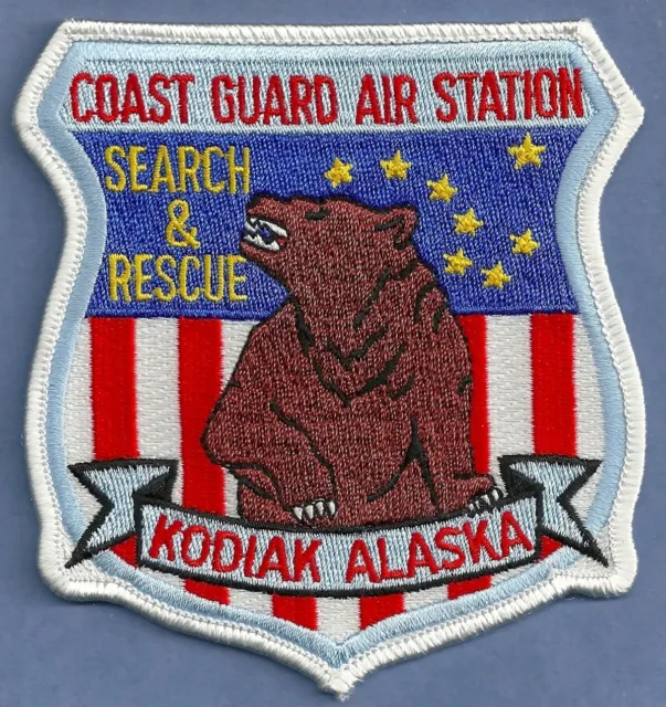 United States Coast Guard Kodiak Alaska Air Station Search & Rescue Patch