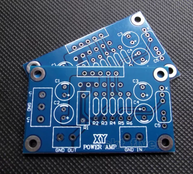 2pcs Mini LM3886 HIFI Audio Power Amplifier PCB Panel Design for DIY NEW