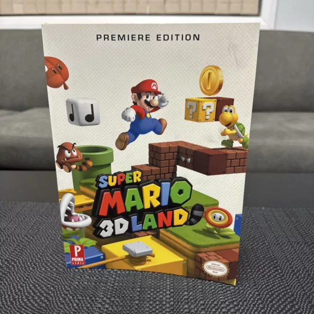 Prima Super Mario 3D Land Premiere Edition Strategy Guide