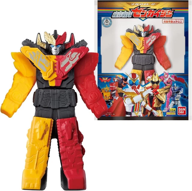 Sentai Roro SOFUBI ROBO HERO Kikai Sentai Zenkaiger Set of 5 Types Full Complete ...