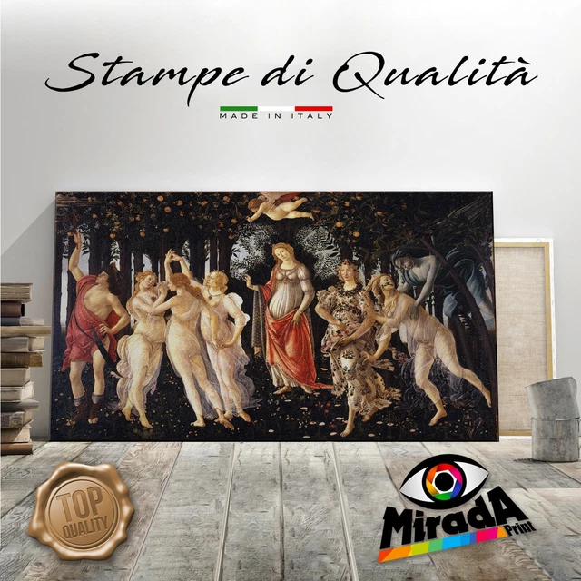 Poster Ou Toile D'art : La Naissance De Vénus De Botticelli - Reproduction DìMò ART - Neuf