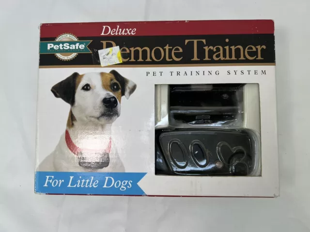 PetSafe Deluxe Remote Trainer For Little Dogs Pet training System PDLDT-305 New