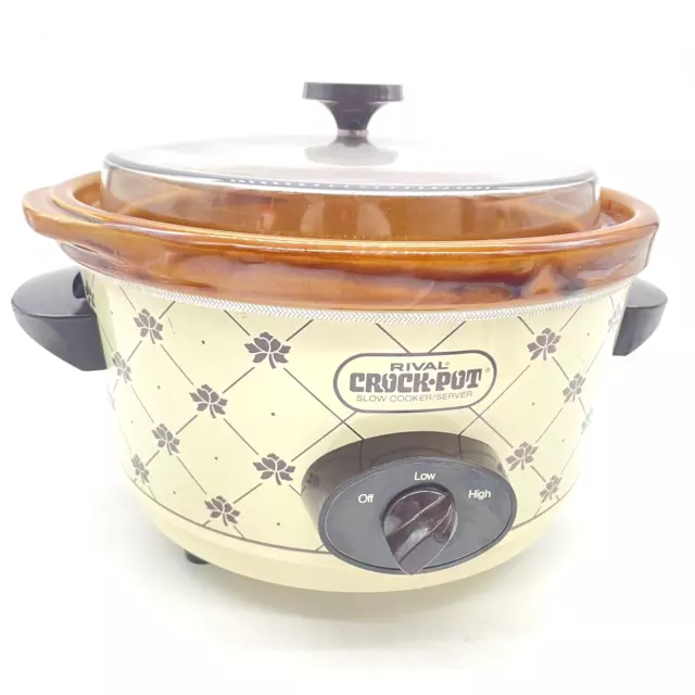 RESERVED - Vintage Rival Crock Pot Slow Cooker Harvest Gold 3 Qt Model  3100/2 PanchosPorch