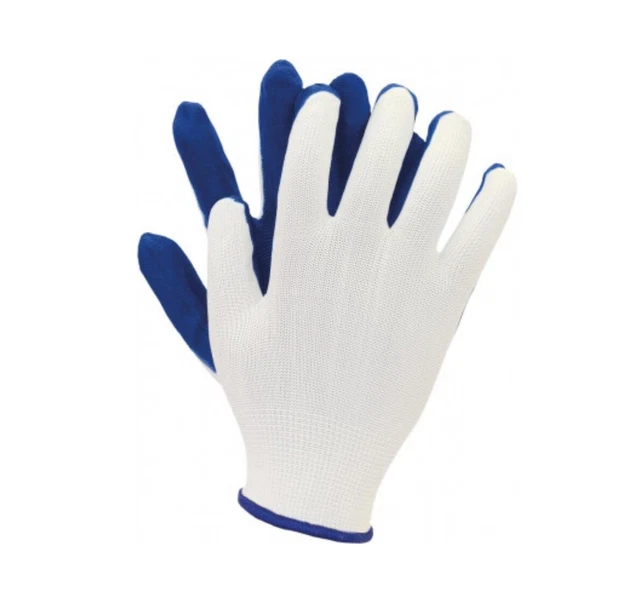 Work Gloves Coated Latex Slice 9 Construction Mechanical Agriculture
