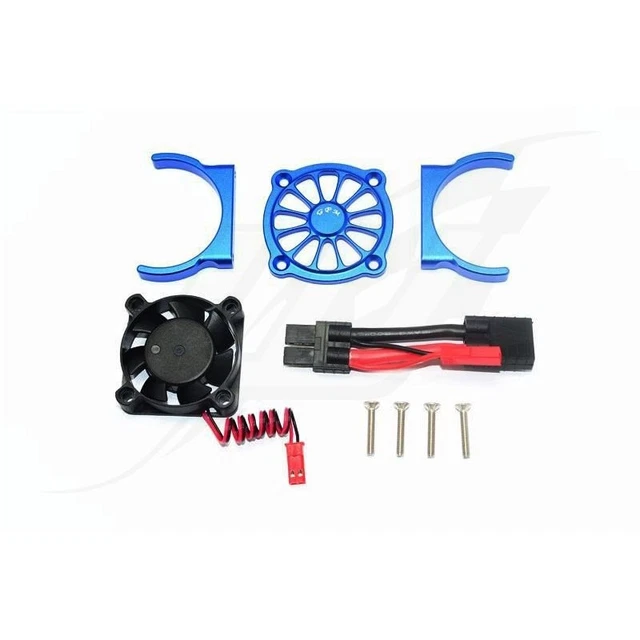 Ventilateur Refroidissement + Dissipateur Pour Moteur Brushless 1/16 E-Revo VXL - INTEGY