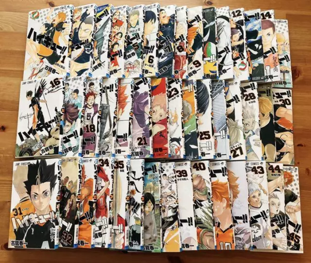 [ in Japanese ] Haikyu !! Vol.1-45 Comics Set Manga Comic Book Haikyuu