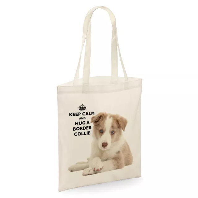 Keep Calm And Hug A... Various Pet/Animal Tote Shopper Bag - Natural