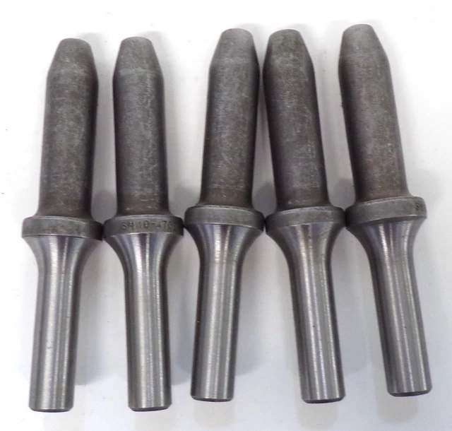 Rivet Set Sm10-4703, 3-1/2" Oal, .401" Shank, Lot Of 5