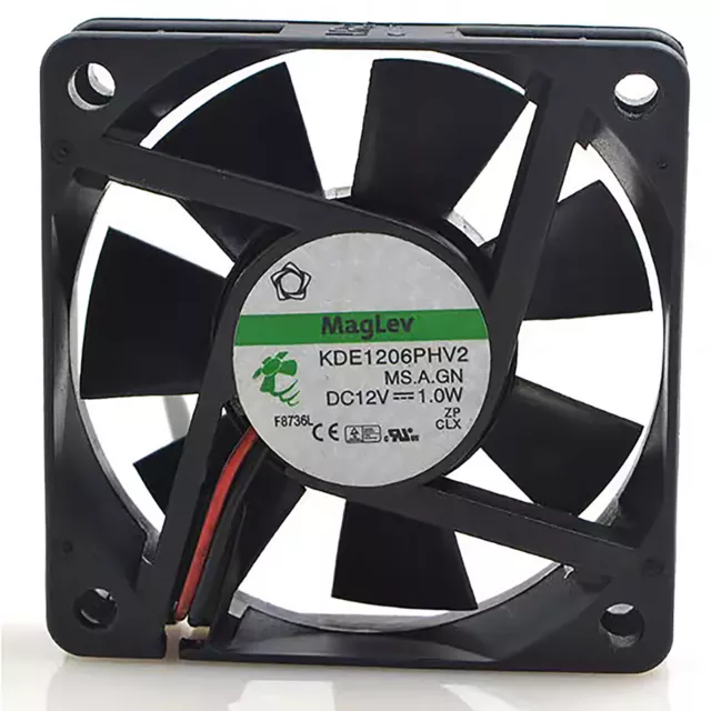 Cooling Fan 6015 12V 1.0W Magnetic Levitation 6cm Projection Monitor Cooling Fan