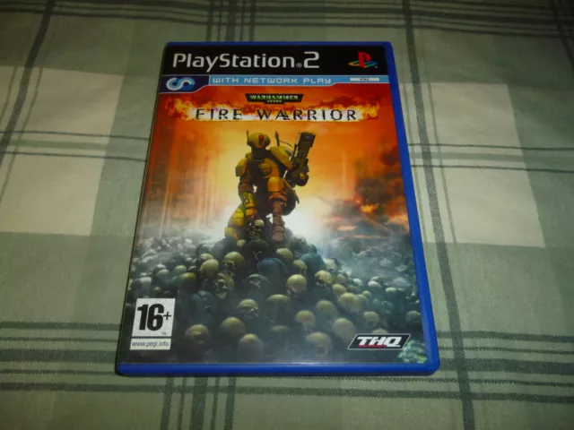 PS2 PlayStation 2 Fire Warrior Warhammer 40000 40k TAU videojuego juego THQ