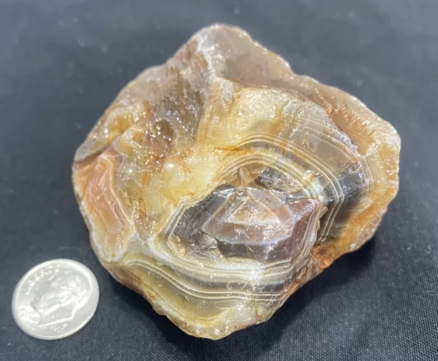 Rare Rough Botswana Agate whole nodule “THE BOTSWANA TRIANGLE”  5 Ounces