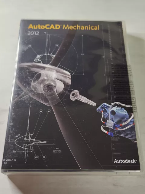 Brand NEW AutoCAD Mechanical 2012 with Serial Number & Product Key