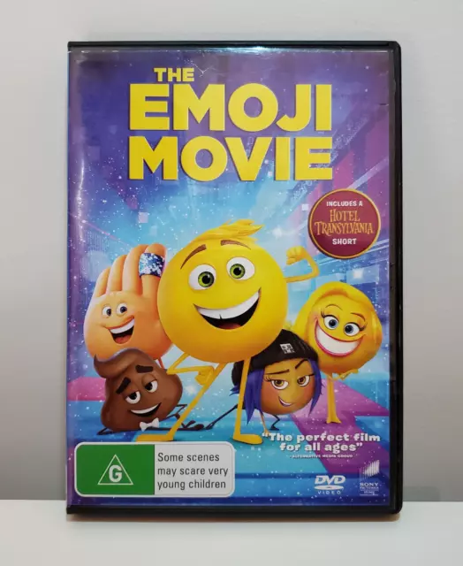 The Emoji Movie 2017 DVD R 2,4,5 - Very good condition - Free Postage