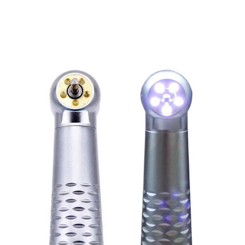 NSK Style Dental E-Generator LED 3-Way High Speed Handpiece - 2/4 Hole Compatible, Bundle With FDA Clearances