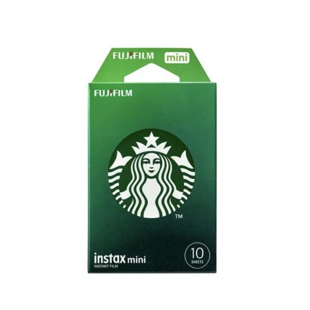 STARBUCKS Instax Mini Film Value Pack 10Sheets 23 Cherry Blossom Fuji Polaroid 2