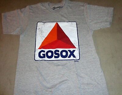 Boston Kenmore Fenway Park Citgo Sign GOSOX Grey T Shirt Size XLarge Red Sox