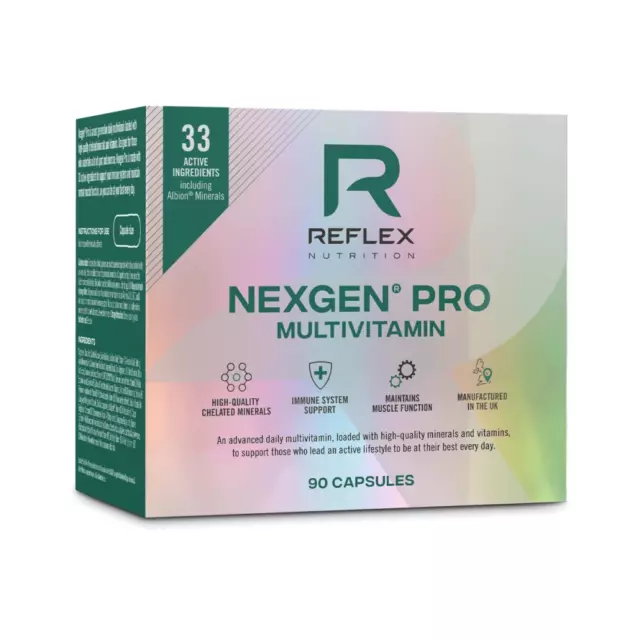 (90g Dose, 234,78 EUR/1Kg) Reflex Nutrition Nexgen Pro Multivitamin (90 Capsule