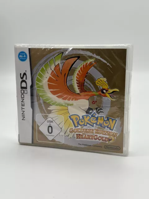 Pokemon Goldene Edition Heartgold Nintendo DS Sealed Top Zustand CIB OVP