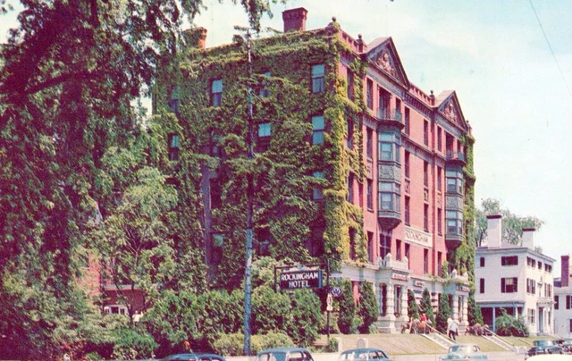 Old Rockingham Hotel PORTSMOUTH NEW HAMPSHIRE Rockingham Hotel Colonel Joseph Whipple House ...