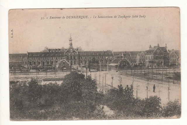 Cpa 59 - Sonatorium De Zuydcoole : Près De Dunkerque (Nord) Écrite