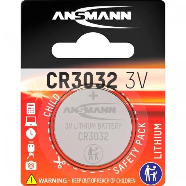 Ansmann Batteria al litio a Bottone CR3032 3V