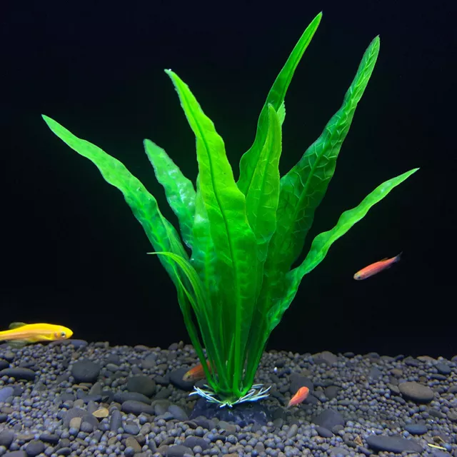 Aquarium Artificial Water Plants Fake Grass Plant Fish Tank Plastic Ornament 3