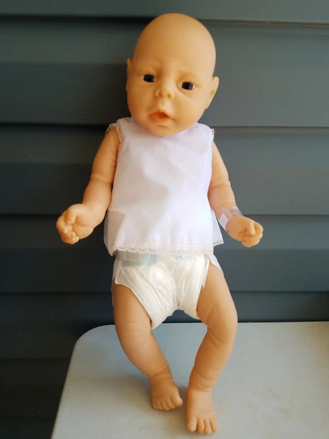 NEW 80S TOY Vintage Doll Realistic Newborn Baby Girl Doll