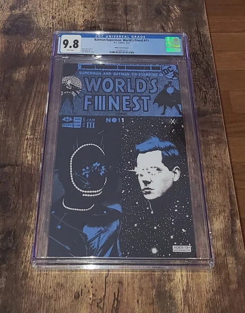 Batman/Superman World's Finest #11 CGC 9.8 Graded Jack White Variant DC Comics