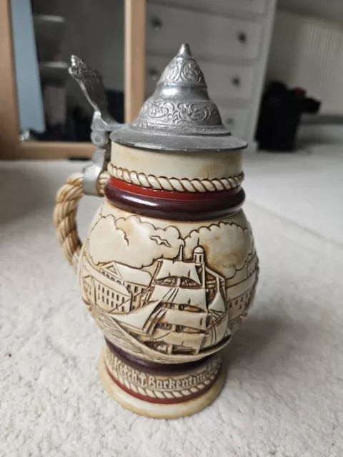 Vintage Schooner Stein By Avon