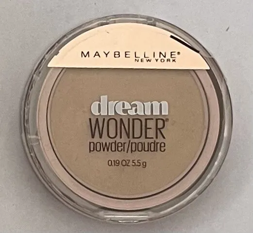 Maybelline Dream Wonder Pressed Powder Full Sz #83 GOLDEN BEIGE New, Sealed